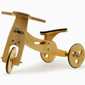 تصویر سه چرخه چوبی 
