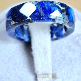 تصویر حلقه سنگی لاجورد 