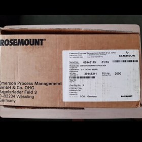 تصویر ترانسمیتر فشار ROSEMOUNT مدل 3051CD0A02A1AB1DFH2L4Q4 