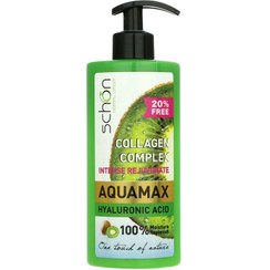 تصویر کرم آبرسان پمپی شون مدل Aqua Max حاوی کلاژن با رایحه کیوی حجم 500 میل 