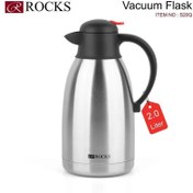 تصویر فلاسک دولیتر دو جداره استیل ROCKS 