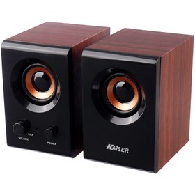 تصویر اسپیکر دو تکه کایزر مدل KS-62 Kaiser KS-62 Desktop Wired Speaker