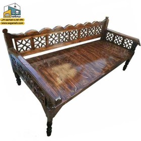 تصویر تخت سنتی سه نفره CSP48 