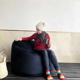 تصویر مبل شنی کامفیC(پارچه چینی)-Comfy 