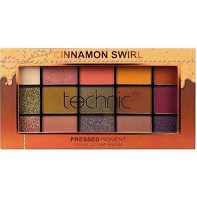 تصویر پالت سایه چشم 15 رنگ مدل Cinnamon Swirl تکنیک Technic Cinnamon Swirl Palette