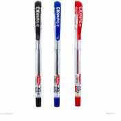 تصویر خودکار استایلیش مدل X3 نوک 0.7 میلی‌متری Stylish X3 Ballpoint Pen 0.7mm (Blue, Black, Red, Green)