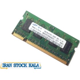 تصویر رم لپ تاپ سامسونگ مدل ddr2-6400 MHz ظرفیت 1 گیگابایت 