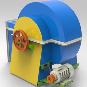 تصویر فن گریز از مرکز یا سانتریفیوژ centrifugal fan