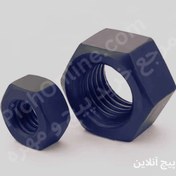 تصویر مهره شش گوش خشکه (فولادی) ایرانی کلاس ۸ سایز ۲۲ 