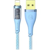 تصویر کابل فست شارژ یو اس بی به لایتنینگ 1.2 متری یوسامز USAMS US-SJ571 USB to Lightning Fast Charging Data Cable USAMS US-SJ571 USB to Lightning Fast Charging Data Cable 1.2m