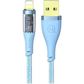 تصویر کابل فست شارژ یو اس بی به لایتنینگ 1.2 متری یوسامز USAMS US-SJ571 USB to Lightning Fast Charging Data Cable USAMS US-SJ571 USB to Lightning Fast Charging Data Cable 1.2m