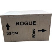 تصویر جامپ باکس چوبی سه وجهی 30-40-50 روگ ROGUE 