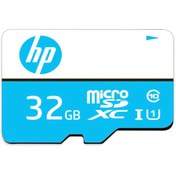 تصویر کارت حافظه‌ microSDXC اچ پی کلاس 10 استاندارد UHS-I U1 مدل mi210 ظرفیت 32 گیگابایت ا HP MicroSD Memory Card SDXC mi210 Class 10 UHS-I U1 - 32GB HP MicroSD Memory Card SDXC mi210 Class 10 UHS-I U1 - 32GB