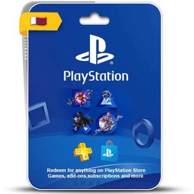 تصویر گیفت کارت پلی استیشن استور قطر - Sony PlayStation Store Qatar Sony PlayStation Wallet Top-Ups - Qatar