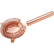 تصویر استرینر بار (صافی کوکتل) استیل رزگلد Hawthorne Cocktail Strainer – Rose Gold