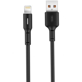 تصویر کابل شارژ سریع لایتنیگ یک متری ایکس‌او XO 3A fast charging usb cable lightning NB112 