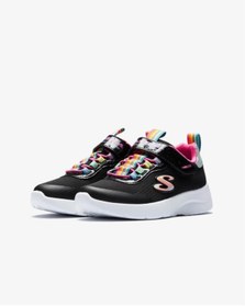 تصویر Dynamight 20Rockin 'Rainbow Girls مشکی Daily Sneakers اسکچرز Skechers 