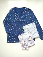 تصویر بلوز آستین بلند نخ پنبه از برندسیسیل - کد 