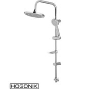 تصویر علم دوش آب و هوا گرد استاندار - کروم Air power