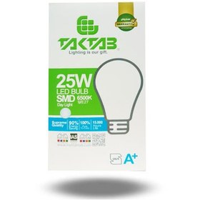 تصویر لامپ LED حبابی 25 وات تک تاب 25 watt LED bubble lamp, single beam