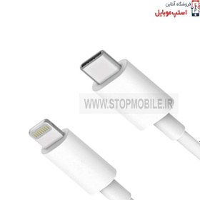 تصویر کابل شارژ آیفون 14 پرو ا Cable Charger For Apple iPhone 14 Pro Max (Lightning /Type-C) Cable Charger For Apple iPhone 14 Pro Max (Lightning /Type-C)