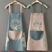 تصویر پیشبند خرگوشی ضد آب - گلبهی 