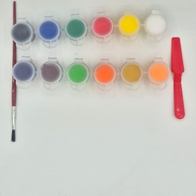 تصویر گواش ۱۲ رنگ آریا - ۱۲ رنگ 