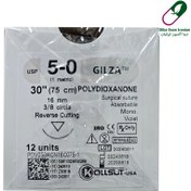 تصویر نخ جراحی کالسوت (Kollsut) پی دی اس (PDS) 5.0 کات سوزن 16 