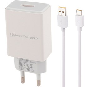 تصویر شارژر دیواری ریلمی مدل AK933 به همراه کابل USB-C شارژ 12 وات