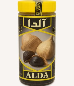 تصویر سیر سیاه همدان ۲۰۰ گرم 