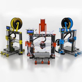 تصویر کیت پرینتر سه بعدی prusa i3 