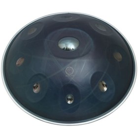 تصویر هنگدرام مهردرام مدل Midnight Blue Full Polished سری Vintage کپی Mehrdrum Midnight Blue Full Polished HandPan | Vintage Series