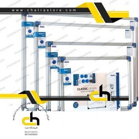 تصویر تخته وایت برد مغناطیسی برند شیدکو مدل زهوار ضخیم ابعاد 100*80 