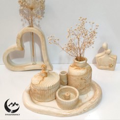 تصویر ست دکوری مراکشی - طوسی 