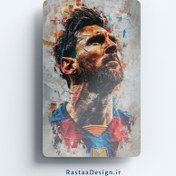 تصویر استیکر کارت بانکی رستا - مدل مسی طرح فوتبالی (3) 