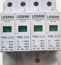 تصویر سرج ارستر (برقگیر) TNR-C15/4P Surge arrester protection TNR-C15/4P