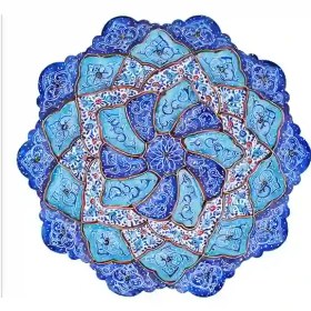 تصویر بشقاب مینا 16 