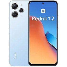 تصویر گوشی موبایل شیائومی مدل Redmi 12 دو سیم کارت ظرفیت 128 گیگابایت و رم 8 گیگابایت - پک اندونزی رام گلوبال 