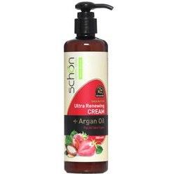 تصویر کرم مرطوب کننده پمپی توت فرنگی 300میل شون Schon Strawberry Moisturizing Cream 300ml