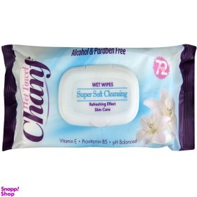 تصویر دستمال مرطوب چانف (Chanf) مدل Super SOFT G بسته 72 عددی 