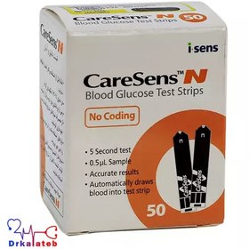 تصویر نوار تست قند خون کرسنس CareSens 