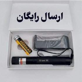 تصویر لیزر با برد 12 کیلومتر مارک GREEN LASER POINTER 