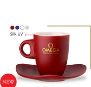 تصویر فنجان قهوه خوری سرامیکی مدل C480 ست نعلبکی 