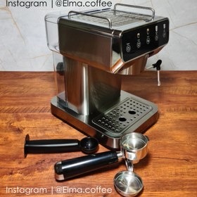 تصویر اسپرسوساز خانگی یونیک لایف مدل لمسی حرفه ای Coffee machine unique life