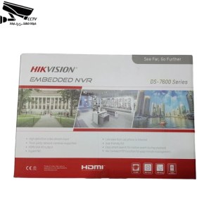 تصویر DS-7608NI-K1 - دستگاه 8 کانال NVR برند Hikvision با قابلیت 4K ا Hikvision DS-7608NI-K1 Hikvision DS-7608NI-K1