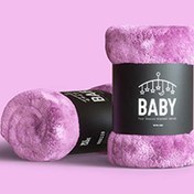 تصویر پتو نوزادی افرا سایز ۱۱۰ در ۸۰ سانتی متر مدل چهار فصل 