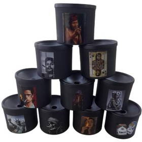 تصویر زیر سیگاری بشکه ای 