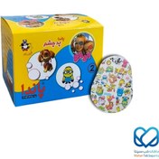 تصویر پد تنبلی چشم کودکان پاندا بسته 50 عددی 