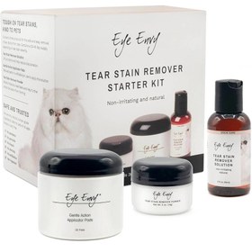 تصویر پکیج پاک کننده چشم گربه آمریکایی Eye Envy Cat Tear stain remover kit