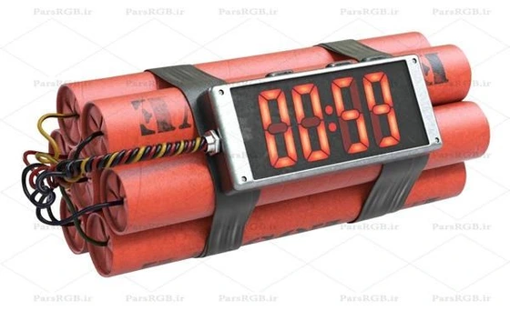 خرید و قیمت دانلود تصویر png بمب ساعتی کد 8609 | ترب